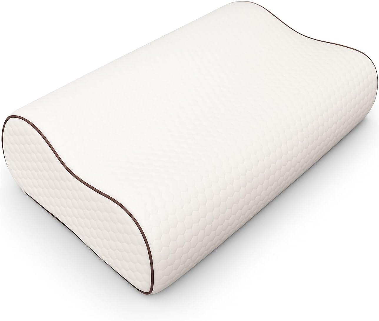 Cuscino Cervicale per Dormire Ergonomico Supporto Ortopedico 60 x 35 cm FF 1/5