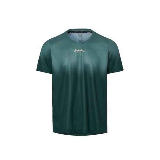 Camiseta de ciclismo manga corta All Terrain Carbonite Unisex Spiuk verde