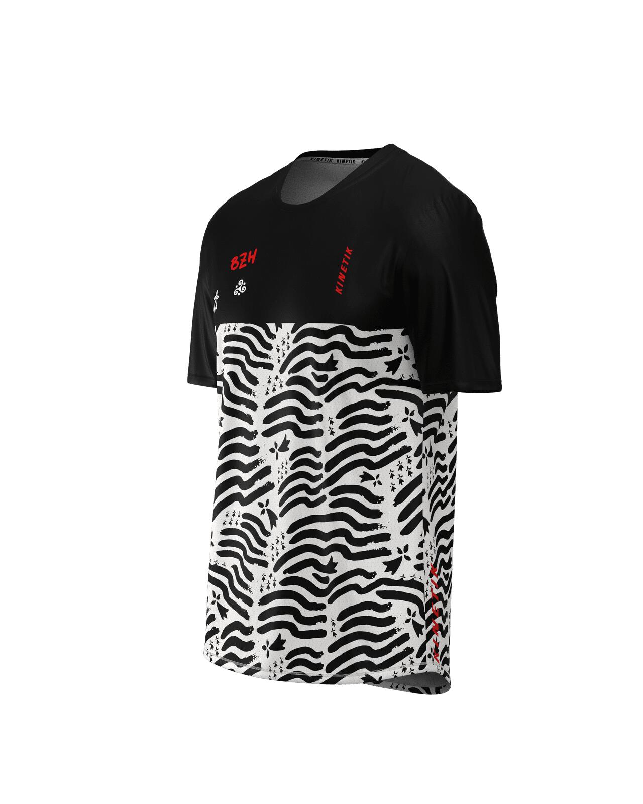 MAILLOT DE TRAIL RUNNING MAVRIK HOMME BZH 1/4