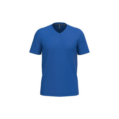 T-shirt met v-hals kariban