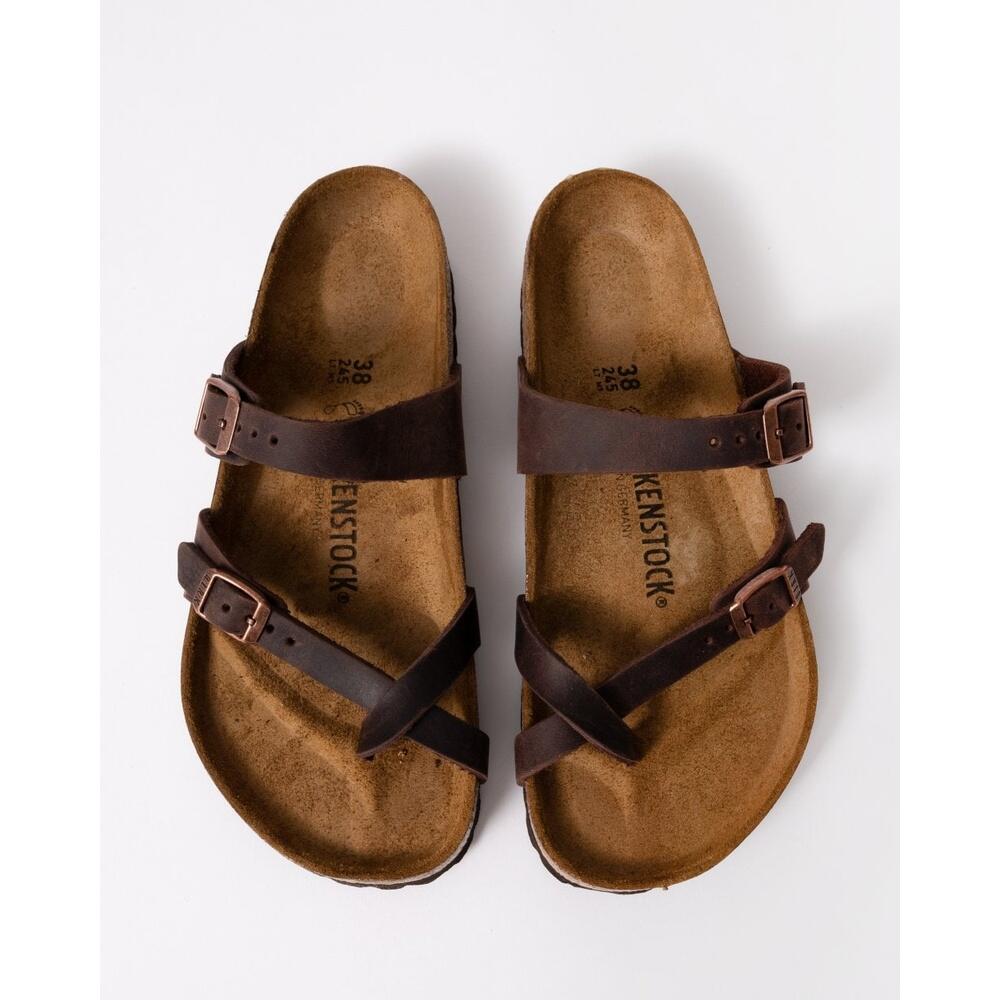 Klapki Birkenstock Mayari, Skóra Olejowana Dorosłych 2/6