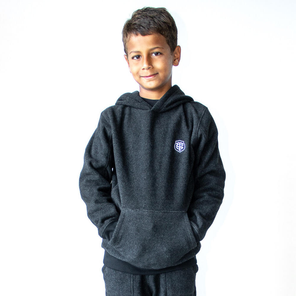 Stade Toulousain - Sweat À Capuche Enfant Jorg Stade Toulousain Rugby - Sweat-shirt - Noir - Decathlon
