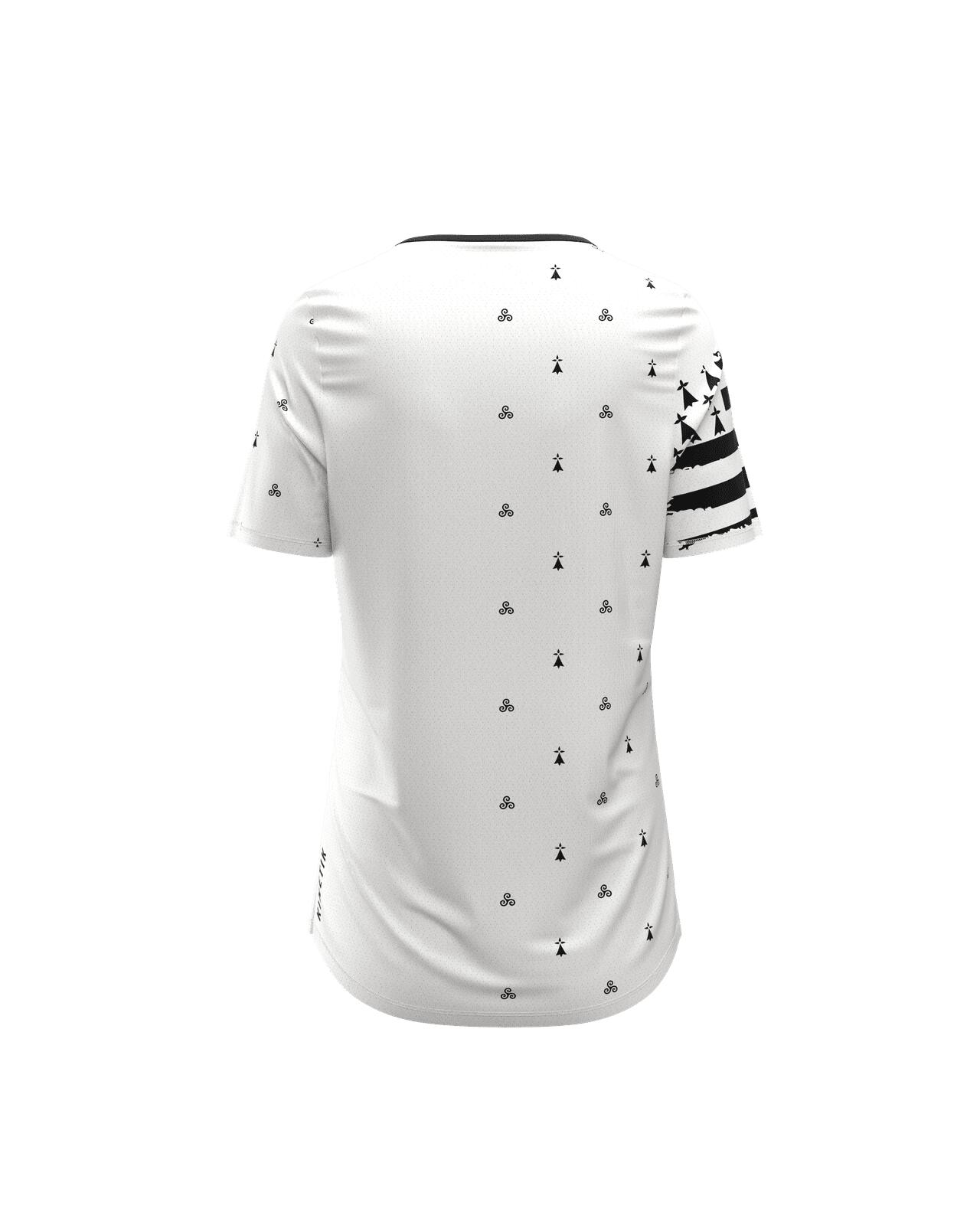 MAILLOT DE TRAIL RUNNING MAVRIK FEMME L'HERMINE 2/6