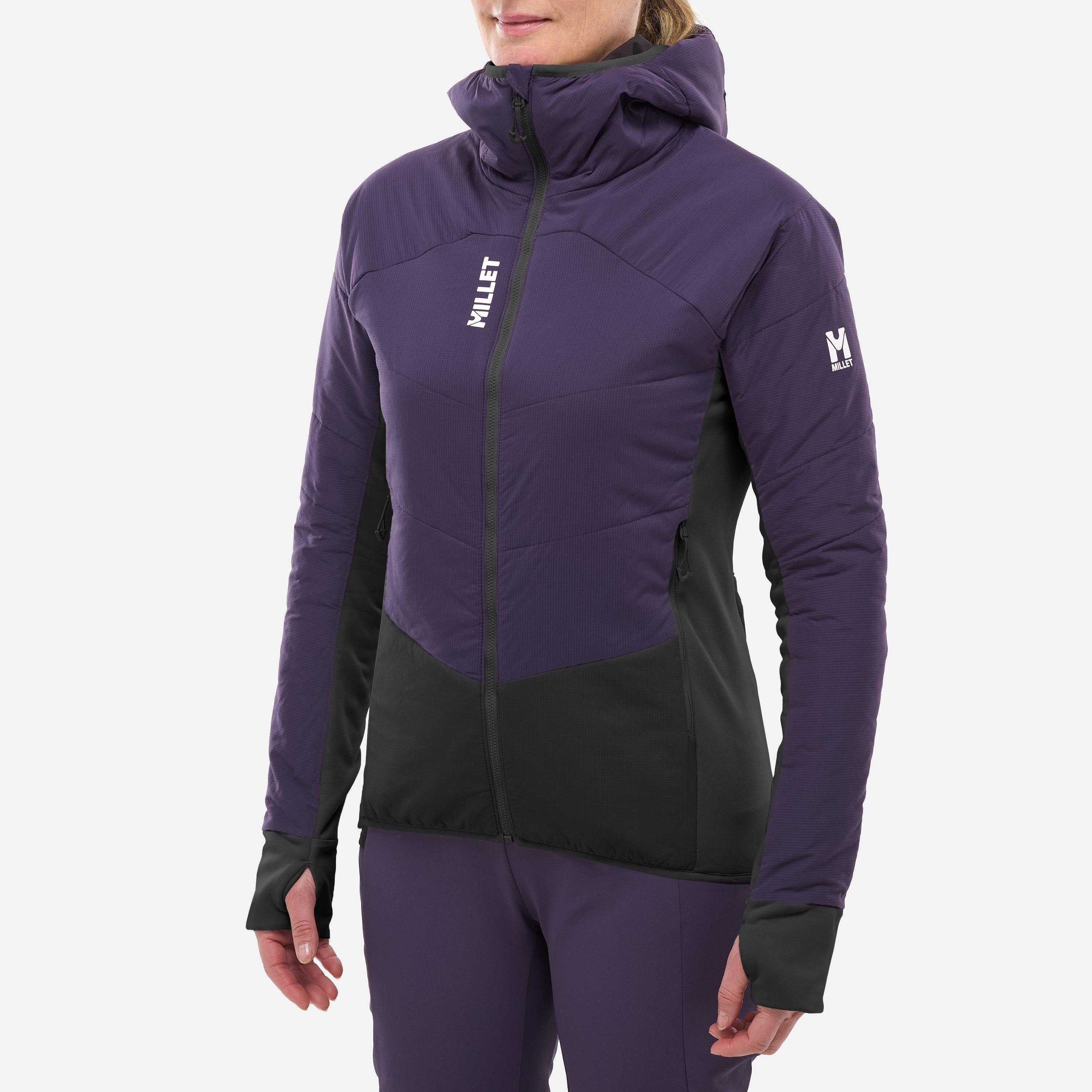 Fleecejas Noords skiën voor dames M WHITE PRIMALOFT 3/5