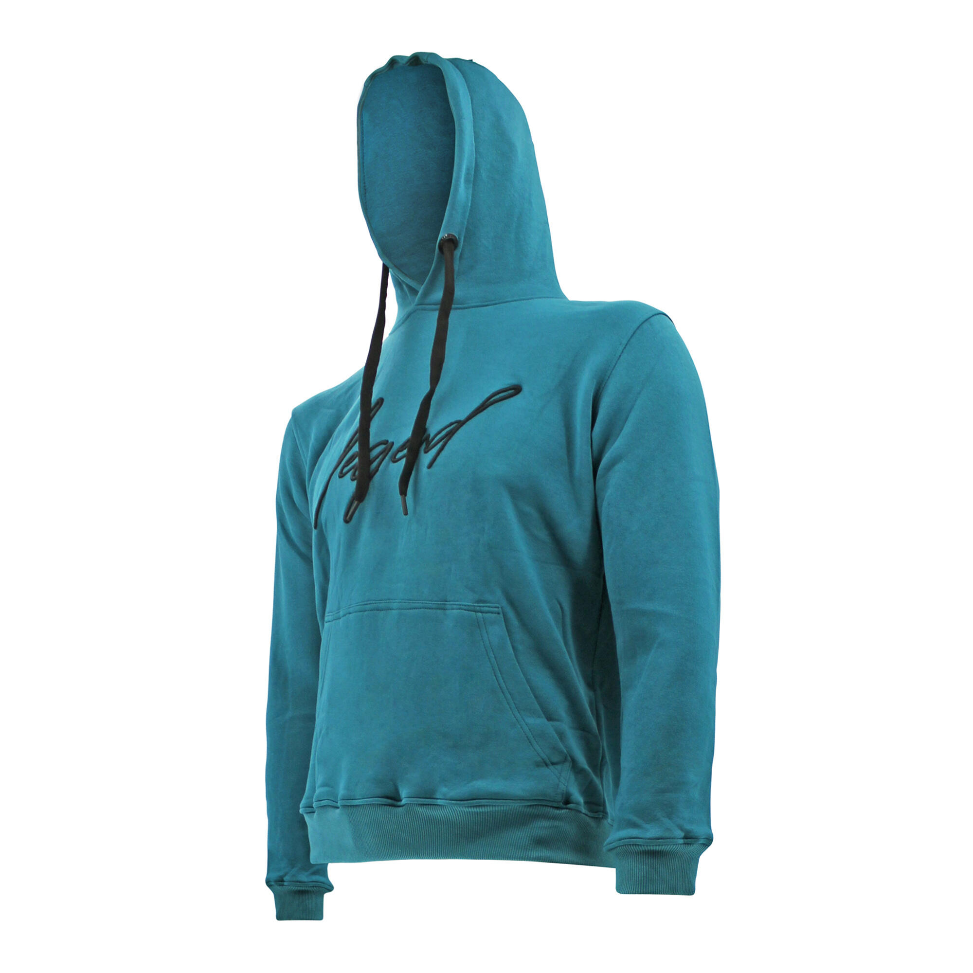 Hoodie Heren / Dames Signature Milano Petrol Fitness en Hardlopen 3/5