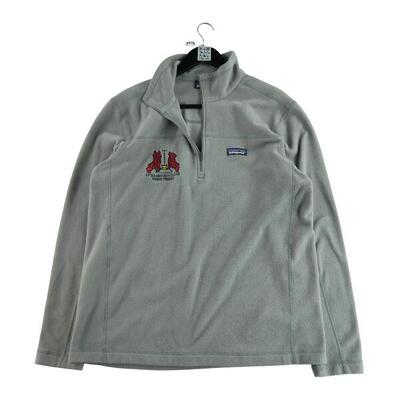 Seconda Mano - Pullover in pile grigio da uomo - Stato eccellente