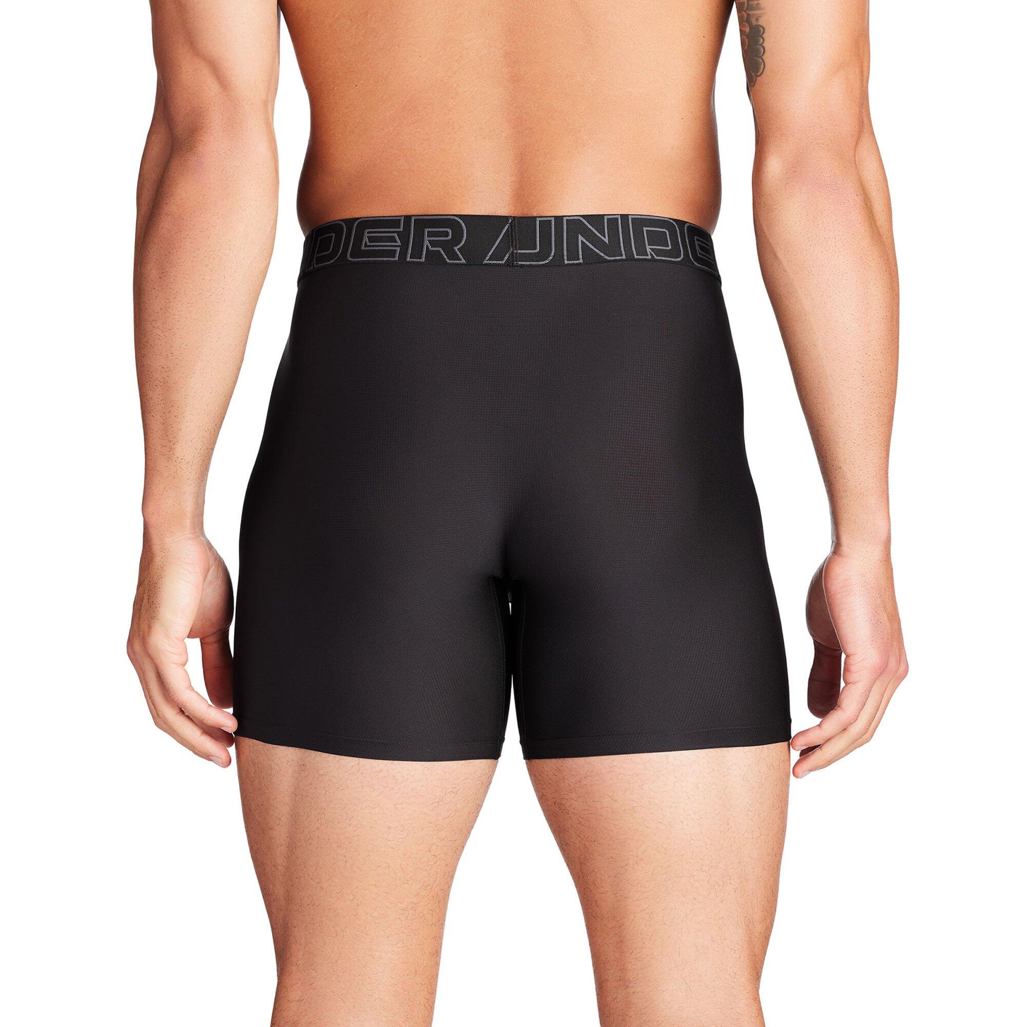 Boxershort Herren 6er Pack Figurbetont-UA PERFORMANCE TECH MESH -SOLID 6 IN 6PK 3/3