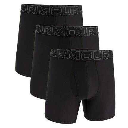 Boxershort Herren 3er Pack Figurbetont-UA PERFORMANCE TECH MESH -SOLID 6 IN 3PK