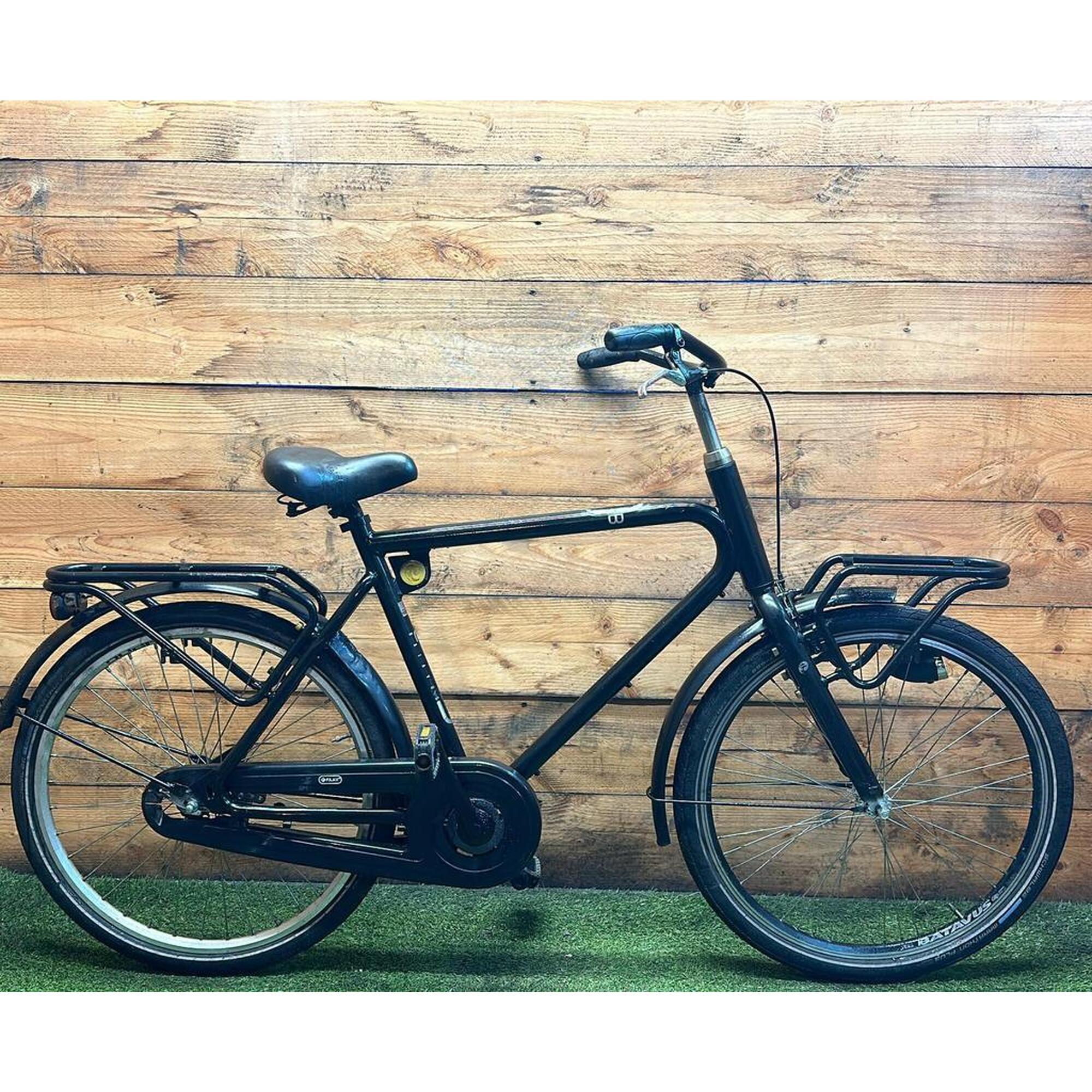Batavus - Vélo D’occasion Batavus Transportfiets 26inch 53cm - Vélo Ville - Noir - Decathlon