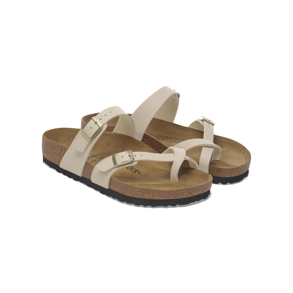 Sandali Bio Donna Birkenstock Mayari Beige 3/5