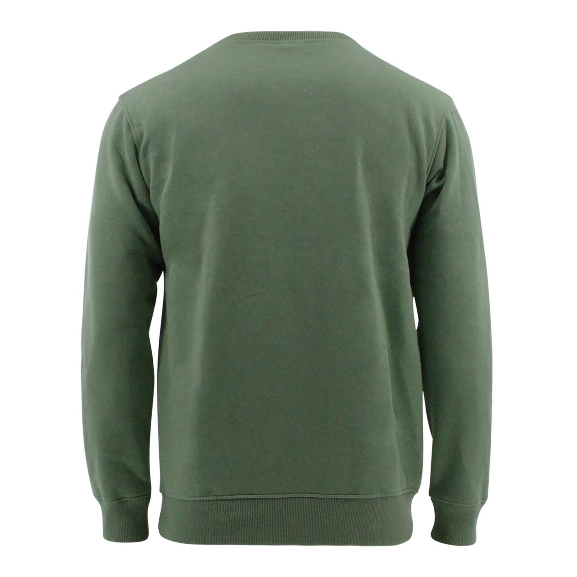 Trui/Sweater Dames/Heren Signature Milano Olive Fitness en Hardlopen 2/5