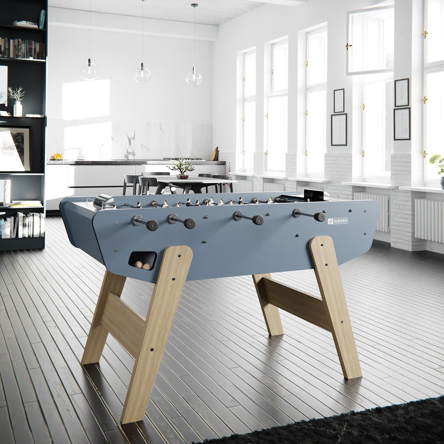Baby-foot Coliseum Bleu 153 x 75 x 90 cm 5/7