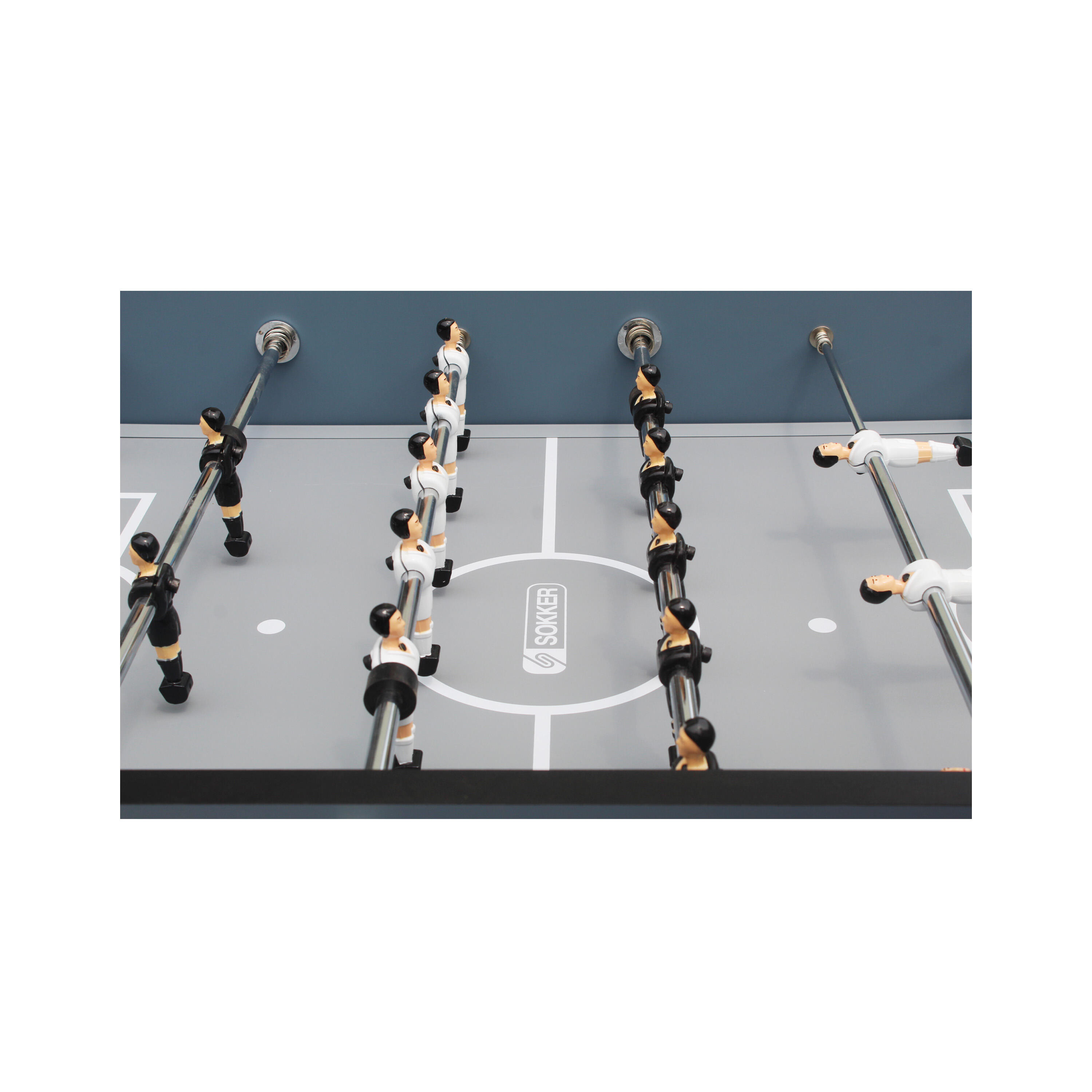 Baby-foot Coliseum Bleu 153 x 75 x 90 cm 6/7
