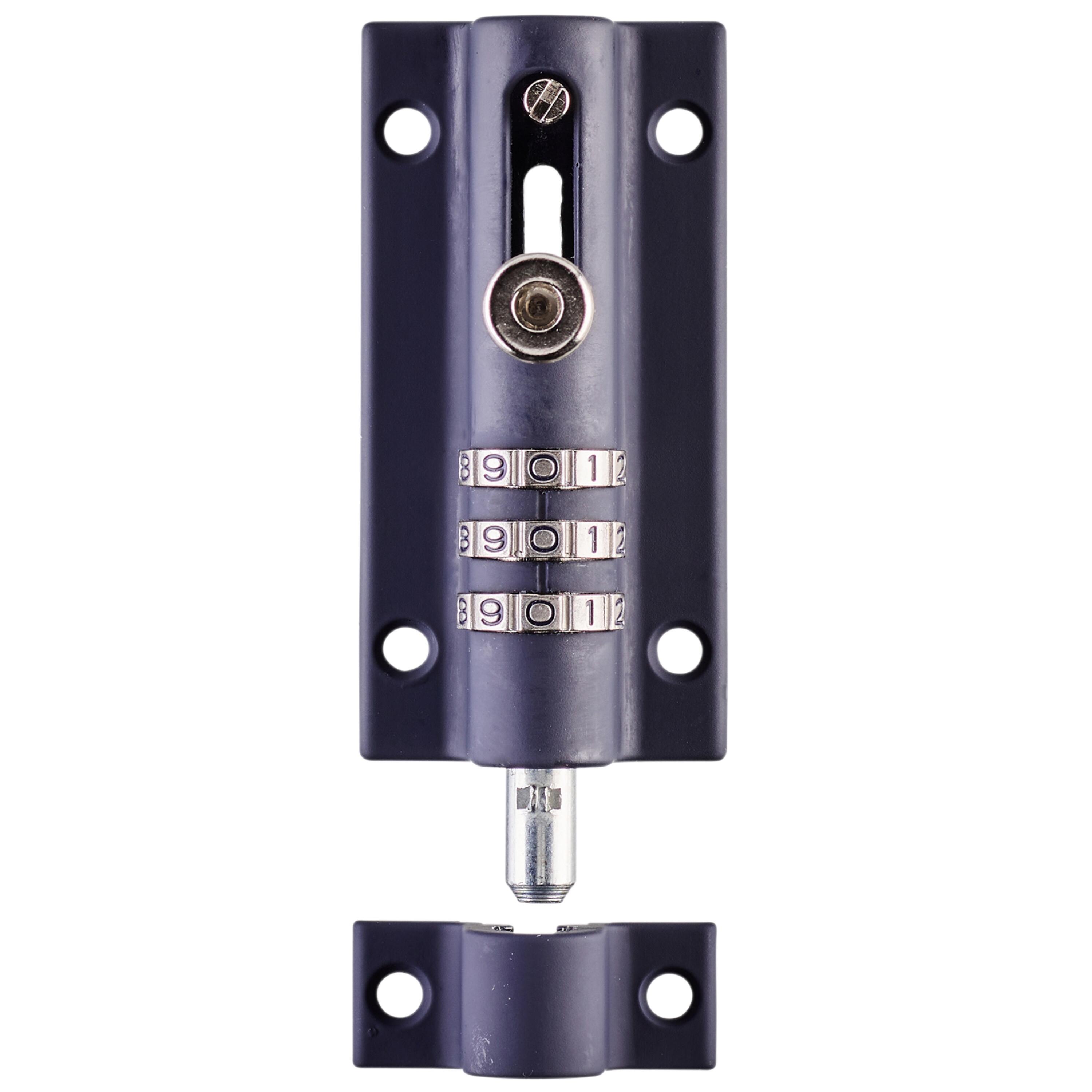 SQUIRE Combi-Bolt 3 - Pasador con combinación recodificable de 3 dígitos. 2/3