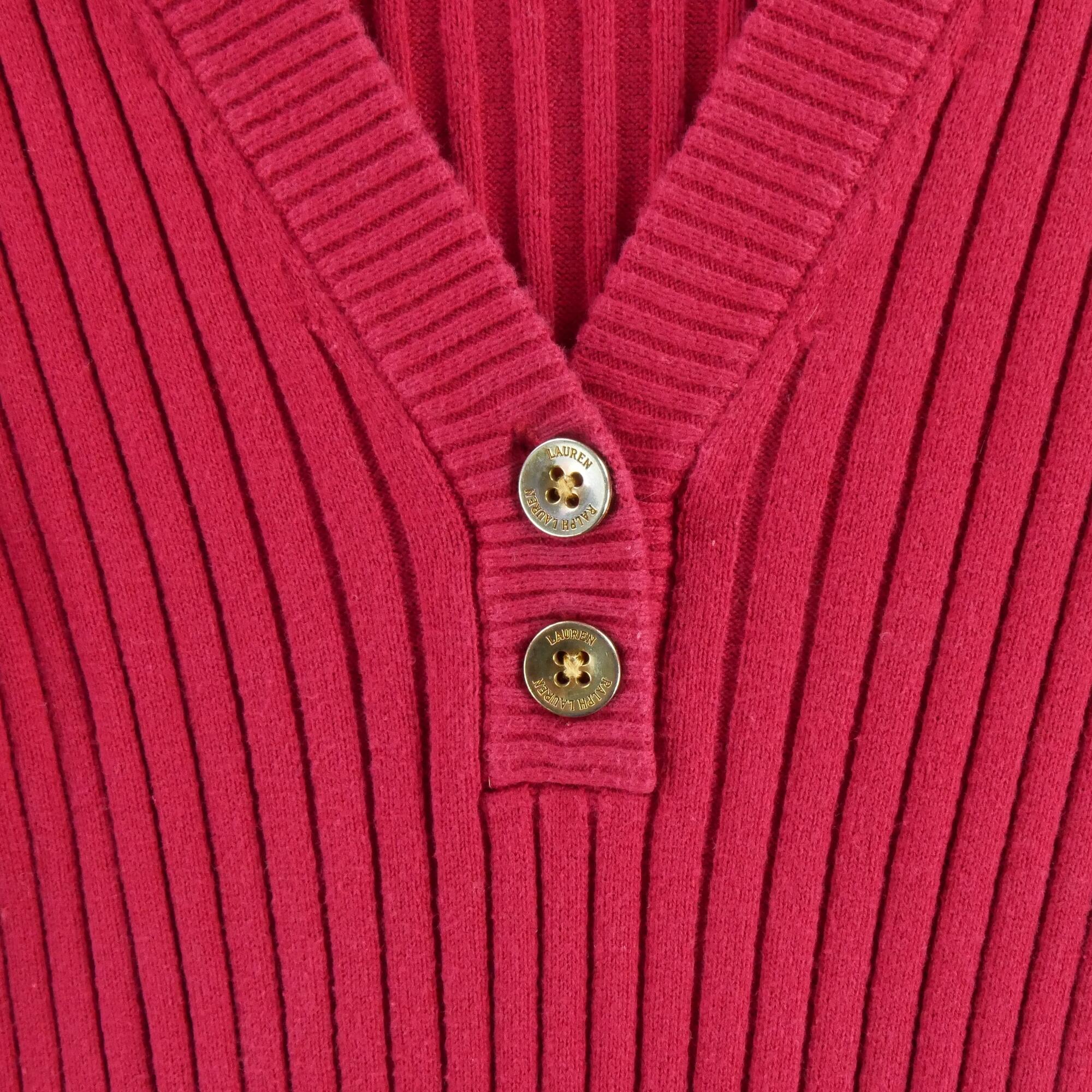 Reconditionné - Pull Femme Rouge - Excellent 3/6