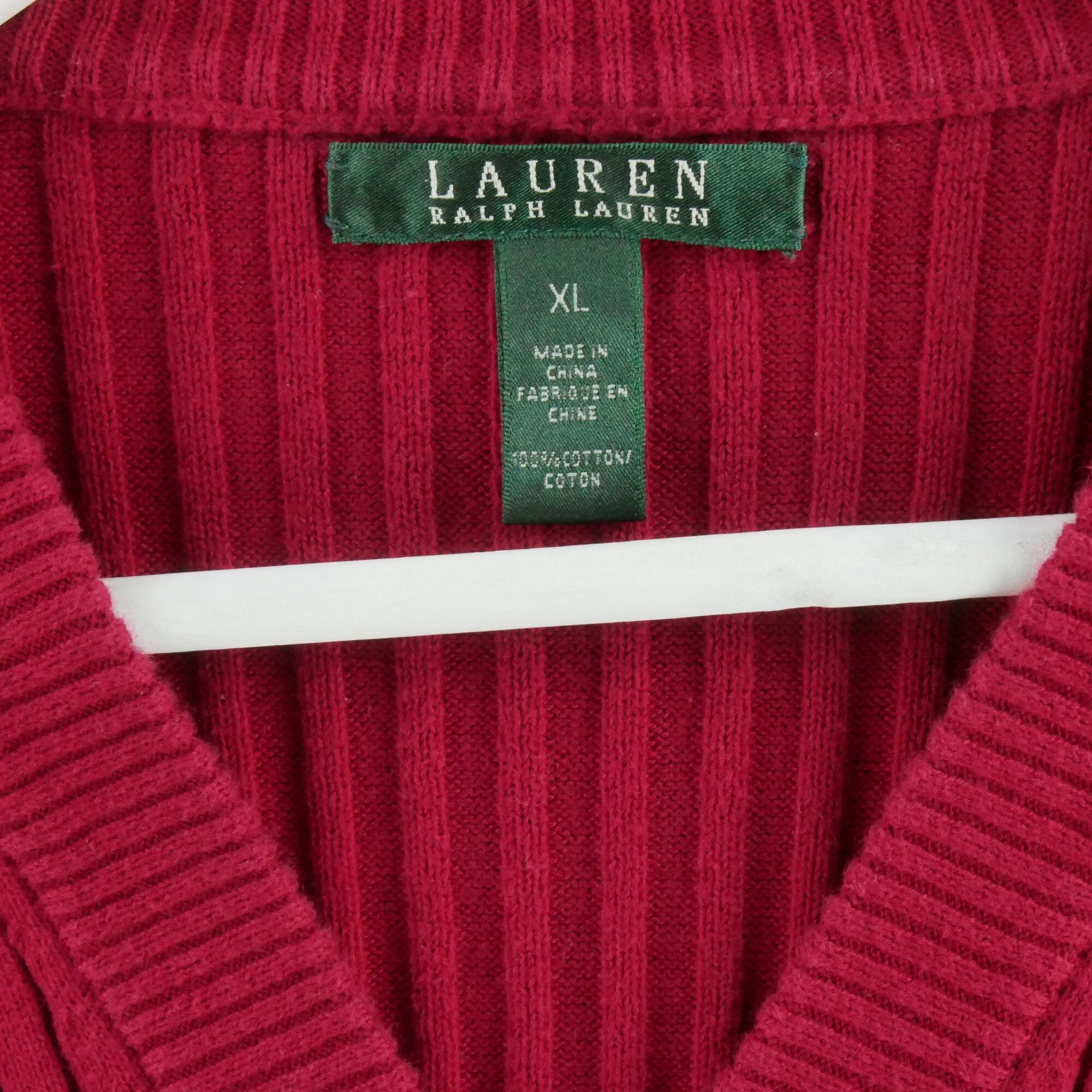 Reconditionné - Pull Femme Rouge - Excellent 5/6