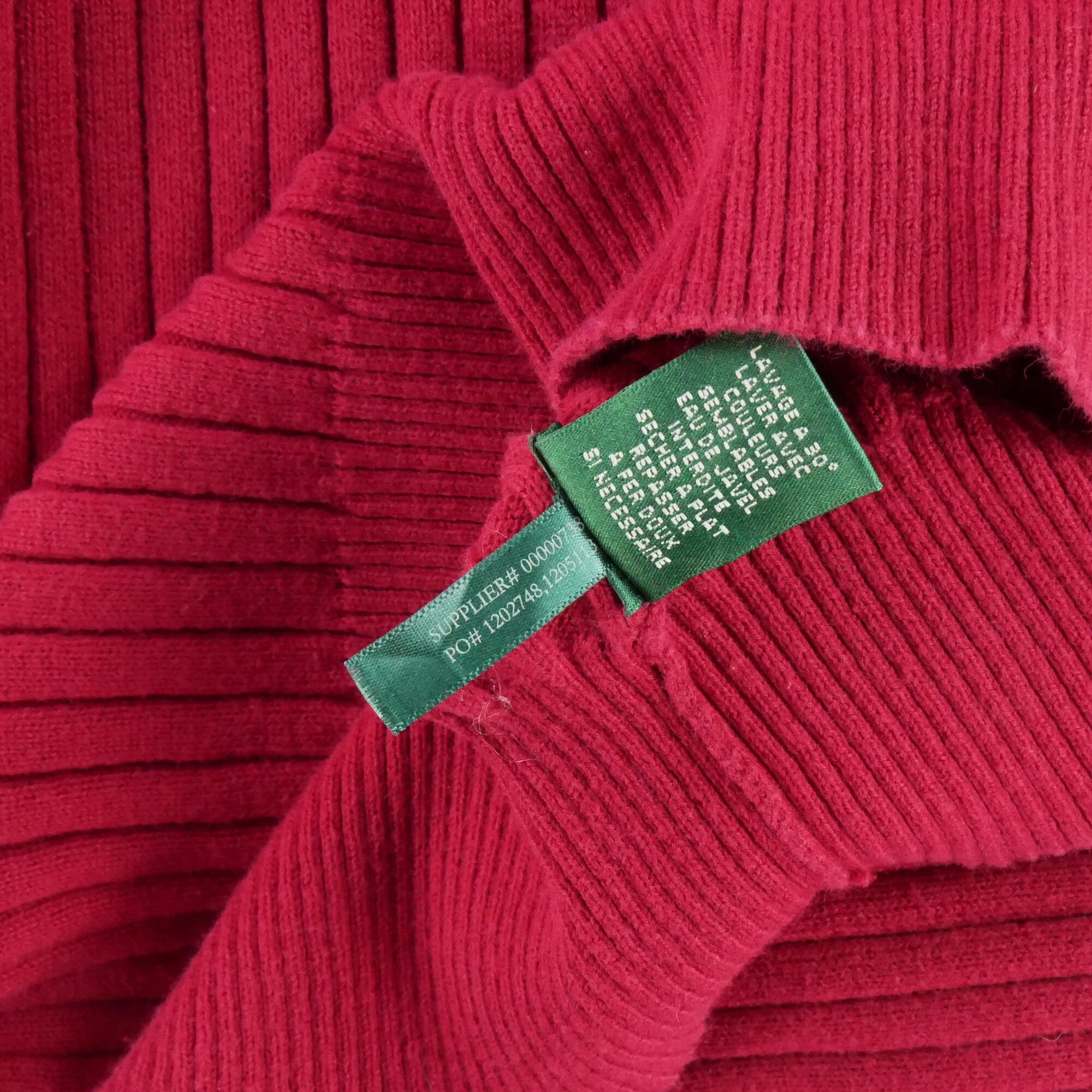 Reconditionné - Pull Femme Rouge - Excellent 6/6