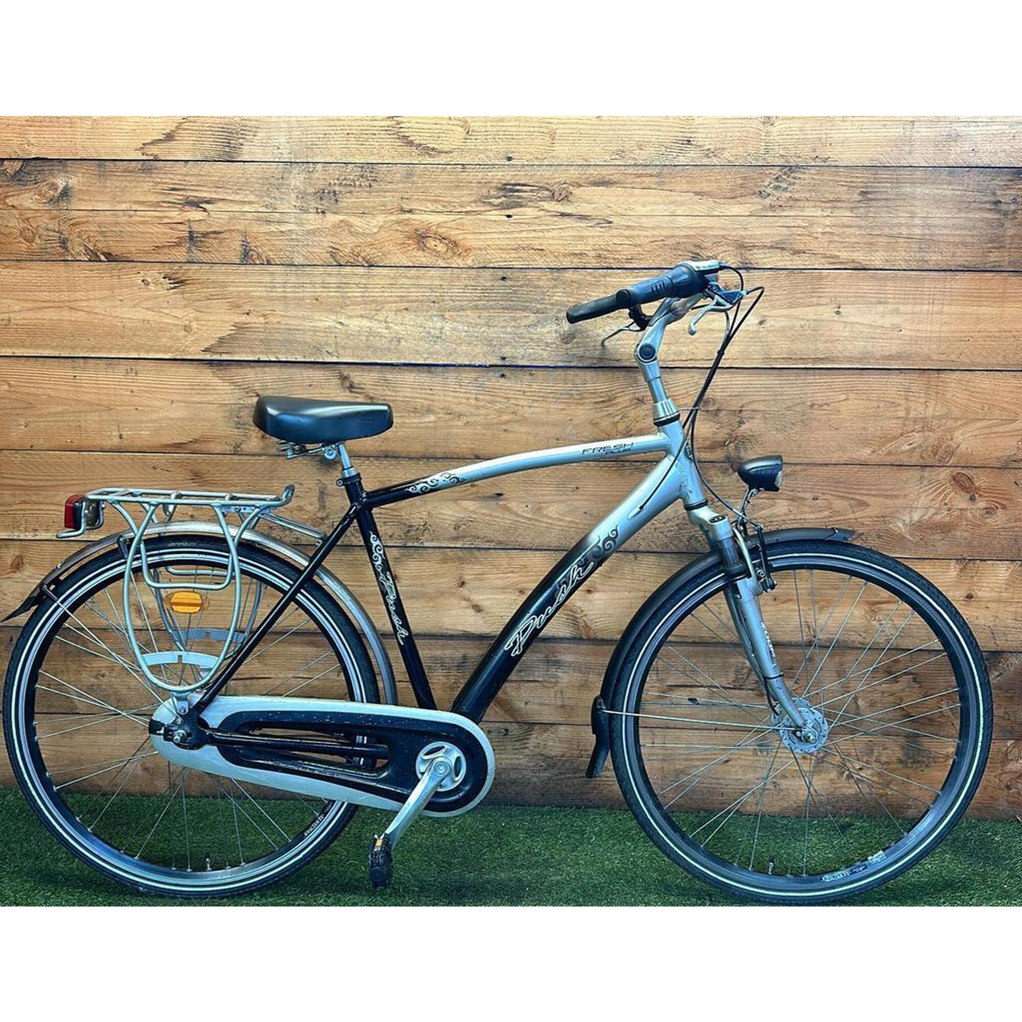 Puch - Vélo D’occasion Puch Fresh Plus 7v 28inch 57cm - Vélo Ville - Noir - Decathlon