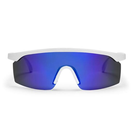 CHPO Lelle occhiali da sole bianchi riciclati polarizzati.