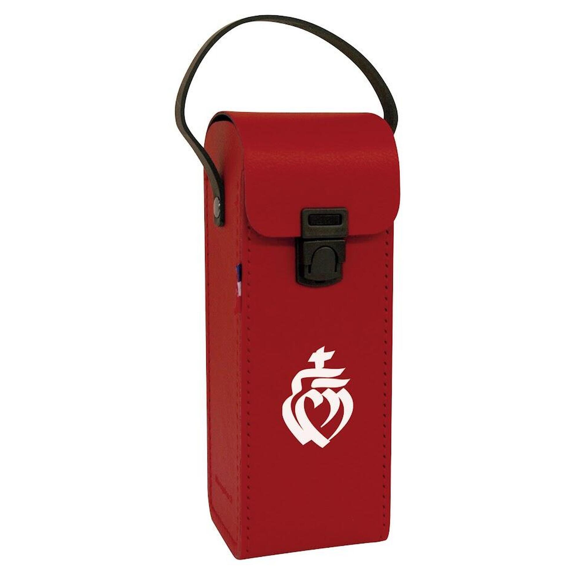 Maroquinor - Sacoche Rigide Rouge Avec Cœur Vendéen Pour 3 Boules De Pétanque + Cochonnet - Housse De Rangement - Rouge - Taille Unique - Decathlon