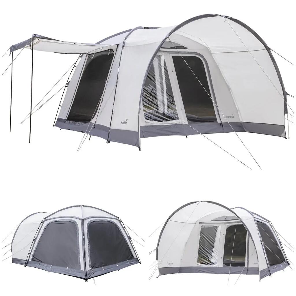 Pitea 4 Flex Protect Dome Tent – 4‑Person Tent with Sewn‑In Groundsheet