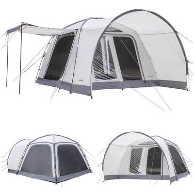 Koepeltent pitea 4 flex protect - 4 personen - ingenaaide tentbodem