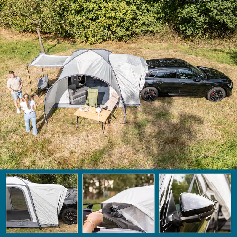 Kopulový stan Pitea 4 Flex Protect Bundle se SUV přístřeškem pro 4 osoby