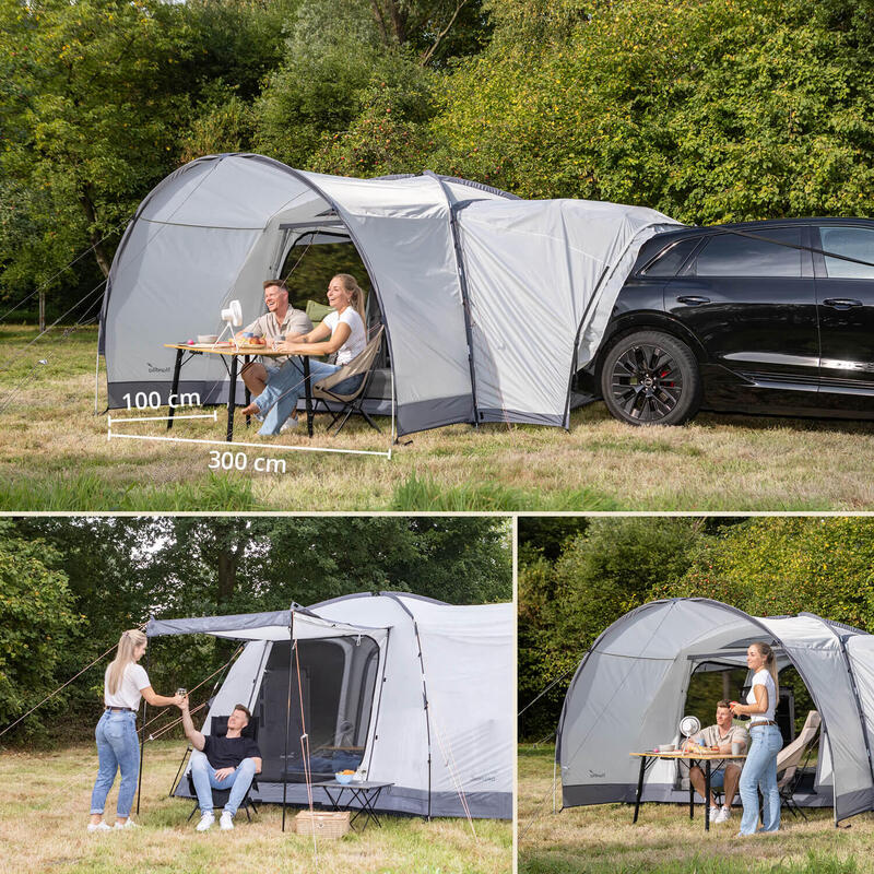 Kopulový stan Pitea 4 Flex Protect Bundle se SUV přístřeškem pro 4 osoby