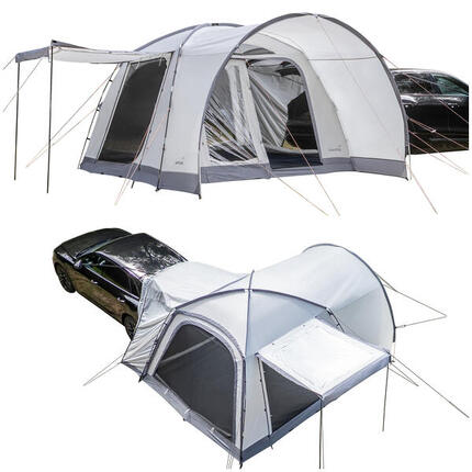 Tente dôme Pitea 4 Flex Protect Set avec sas SUV - 4 personnes - Sol cousu