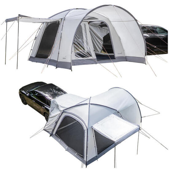 Tente dôme Pitea 4 Flex Protect Set avec sas SUV - 4 personnes - Sol cousu