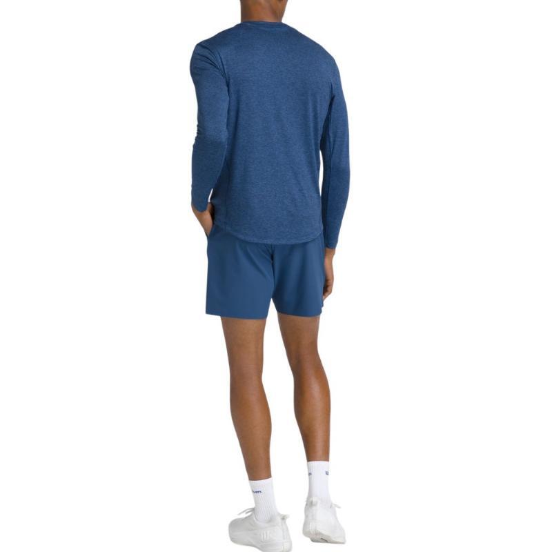 Performance LS T-Shirt Herren Court Blau 4/5