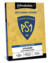 ASM Clermont — 2 places en pesage pour 1 match à domicile.