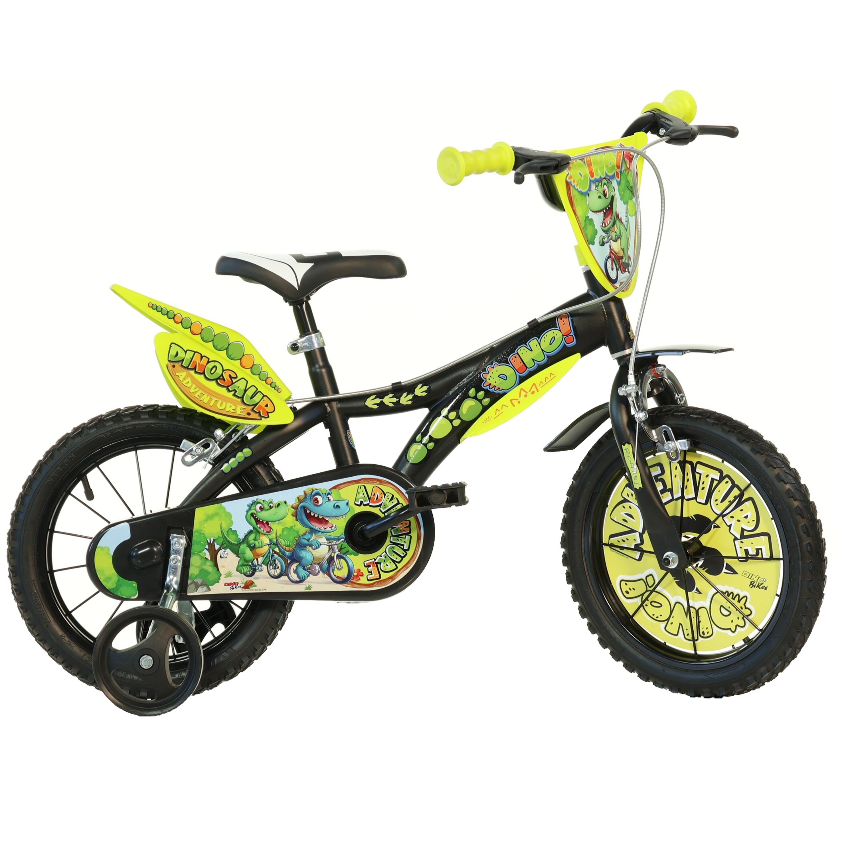 DINO BIKES Dětské kolo Dino bikes Dinosaurus 14"