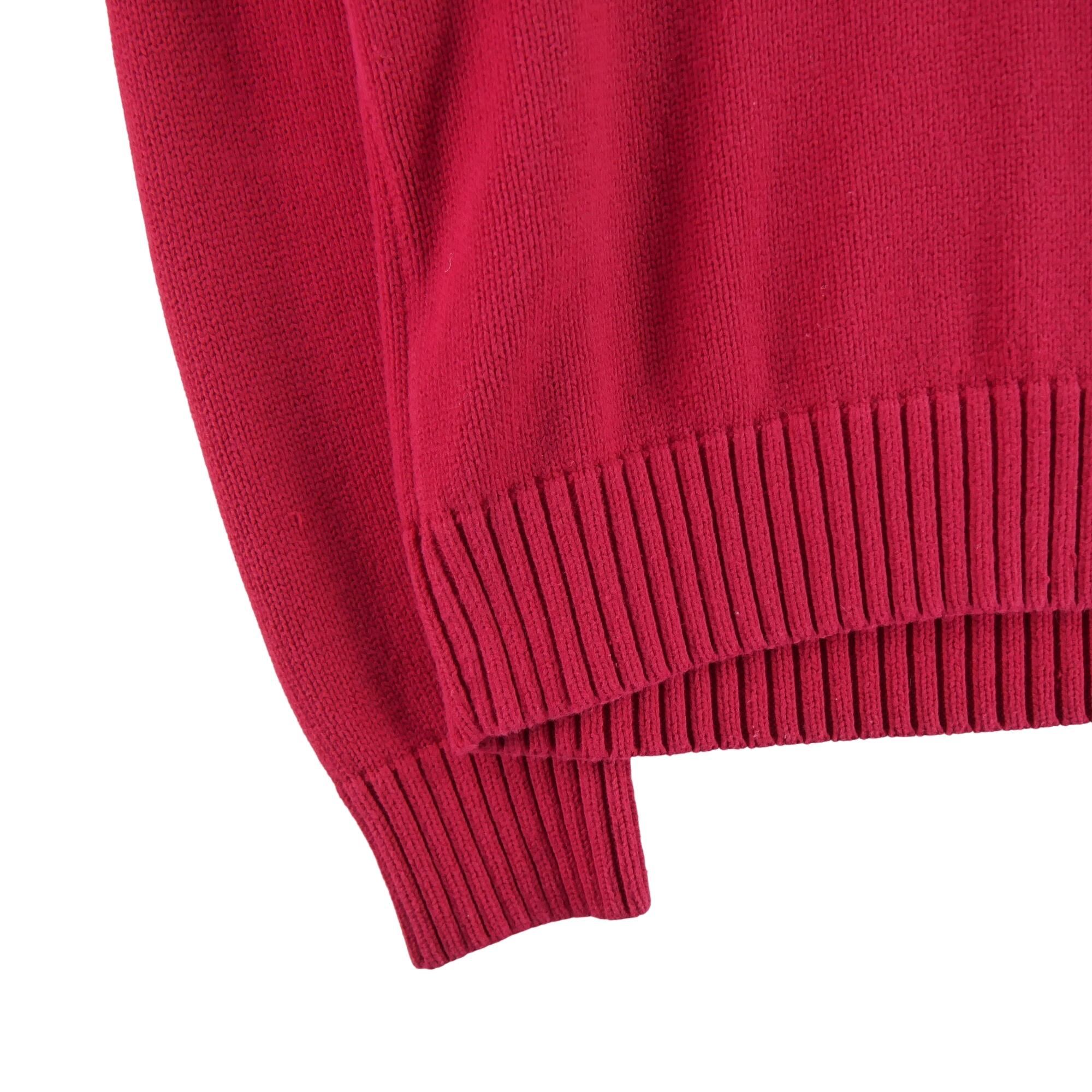 Reconditionné - Pull Femme Rouge - Très Bon État 4/6