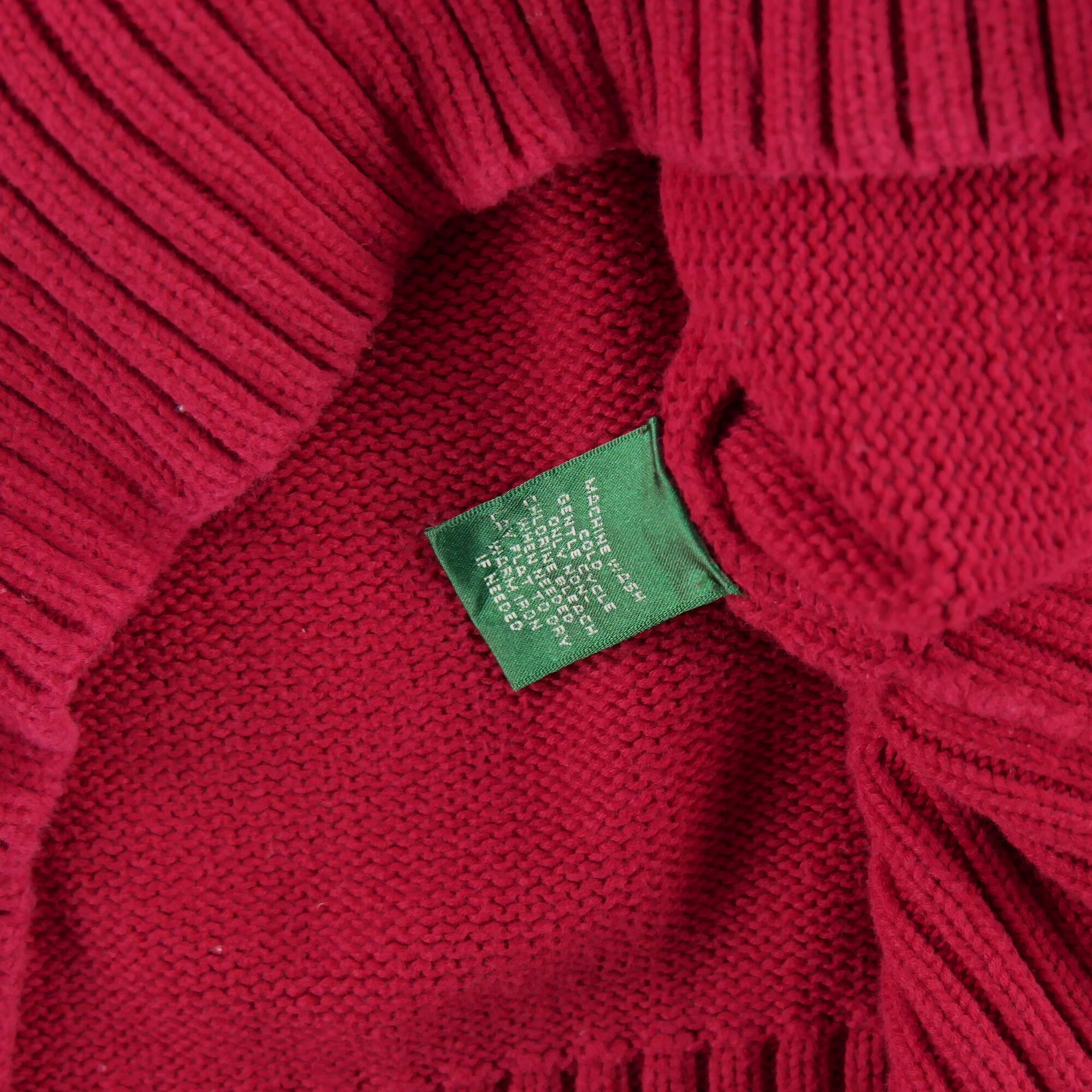 Reconditionné - Pull Femme Rouge - Très Bon État 6/6