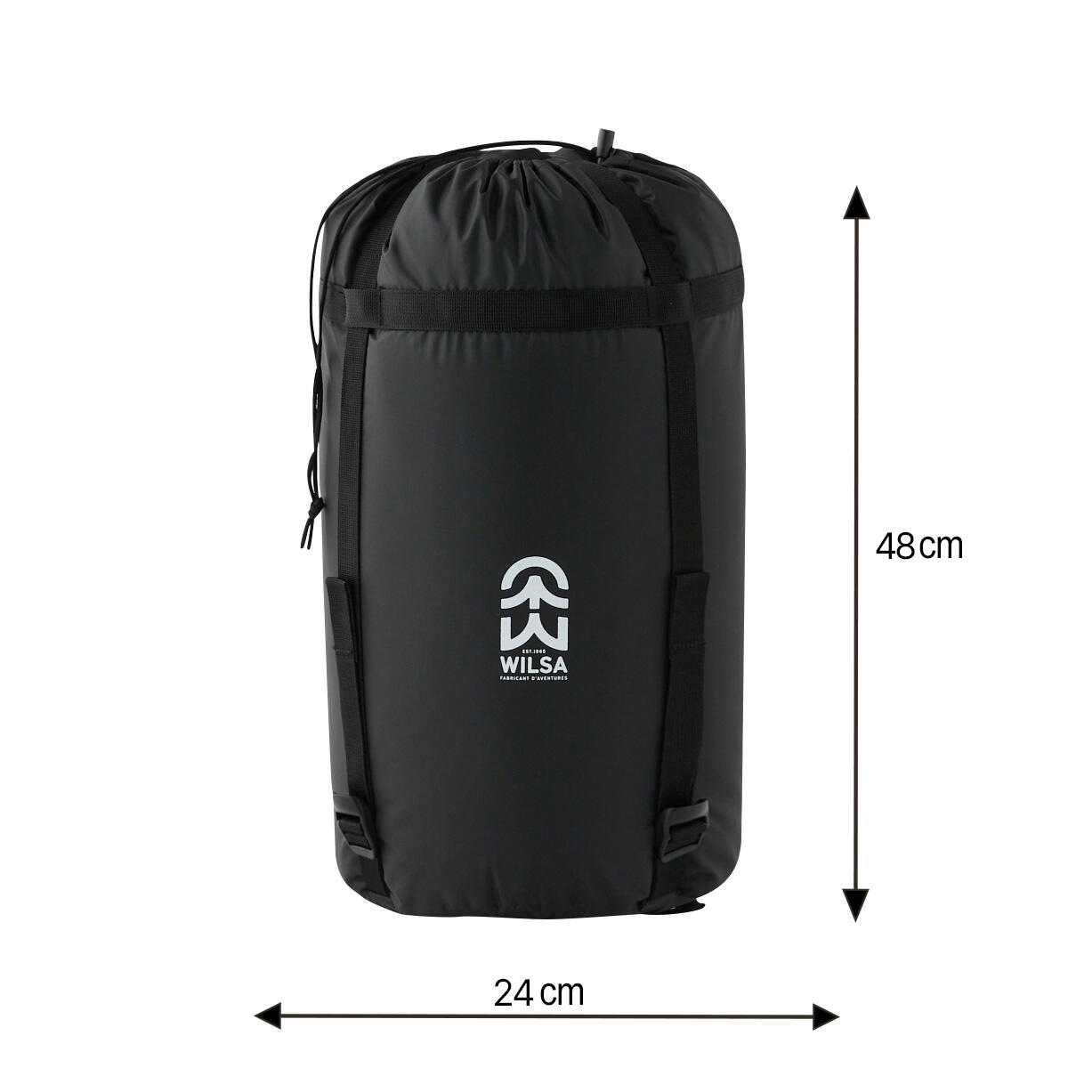 Sac de Couchage Expédition Grand Nord Kaki Droit 4/5