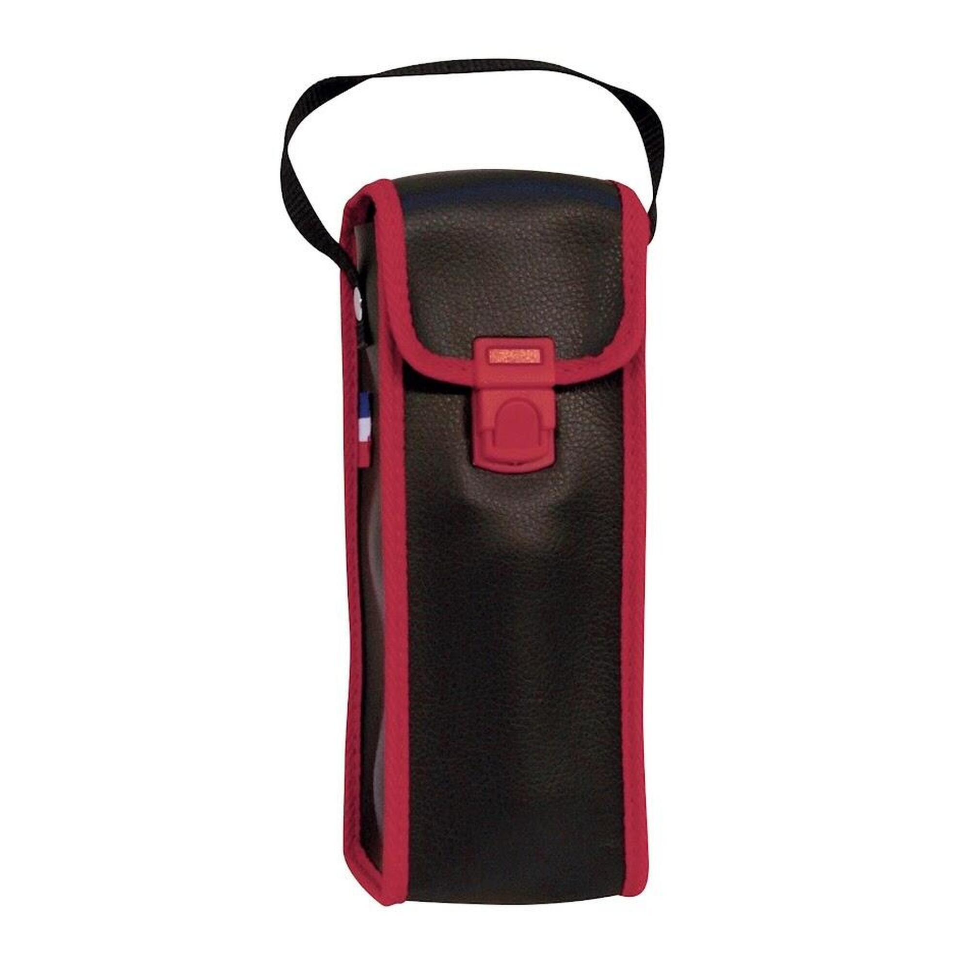 Maroquinor - Sacoche Souple Pvc Pour 3 Boules De Pétanque Et Cochonnet Avec Poignée En Jaftex - Housse De Rangement - Noir|rouge - Taille Unique - Decathlon