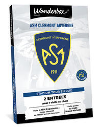 ASM Clermont - 2 entrées : musée interactif ou visite du stade.