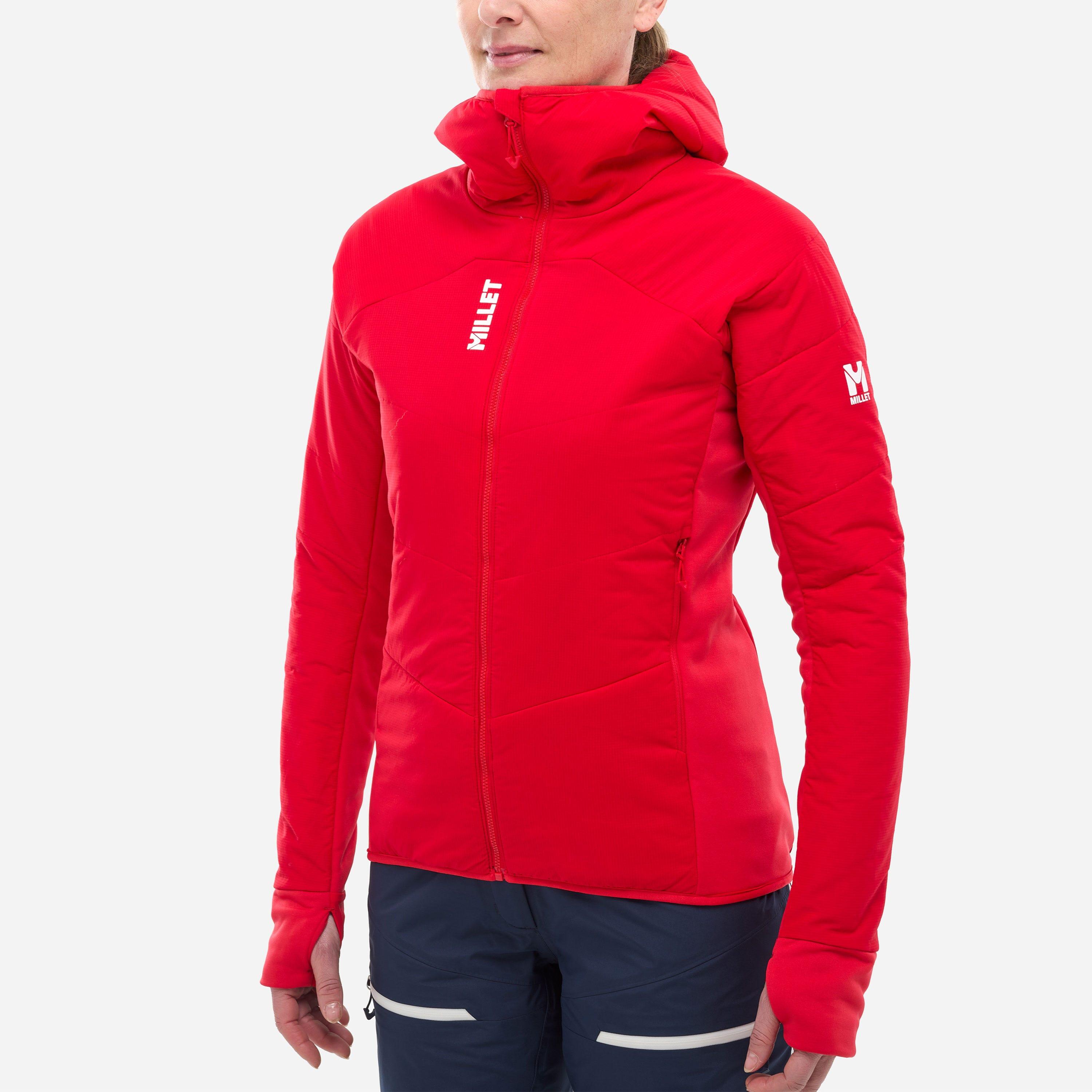 Fleecejas Noords skiën voor dames M WHITE PRIMALOFT 3/5