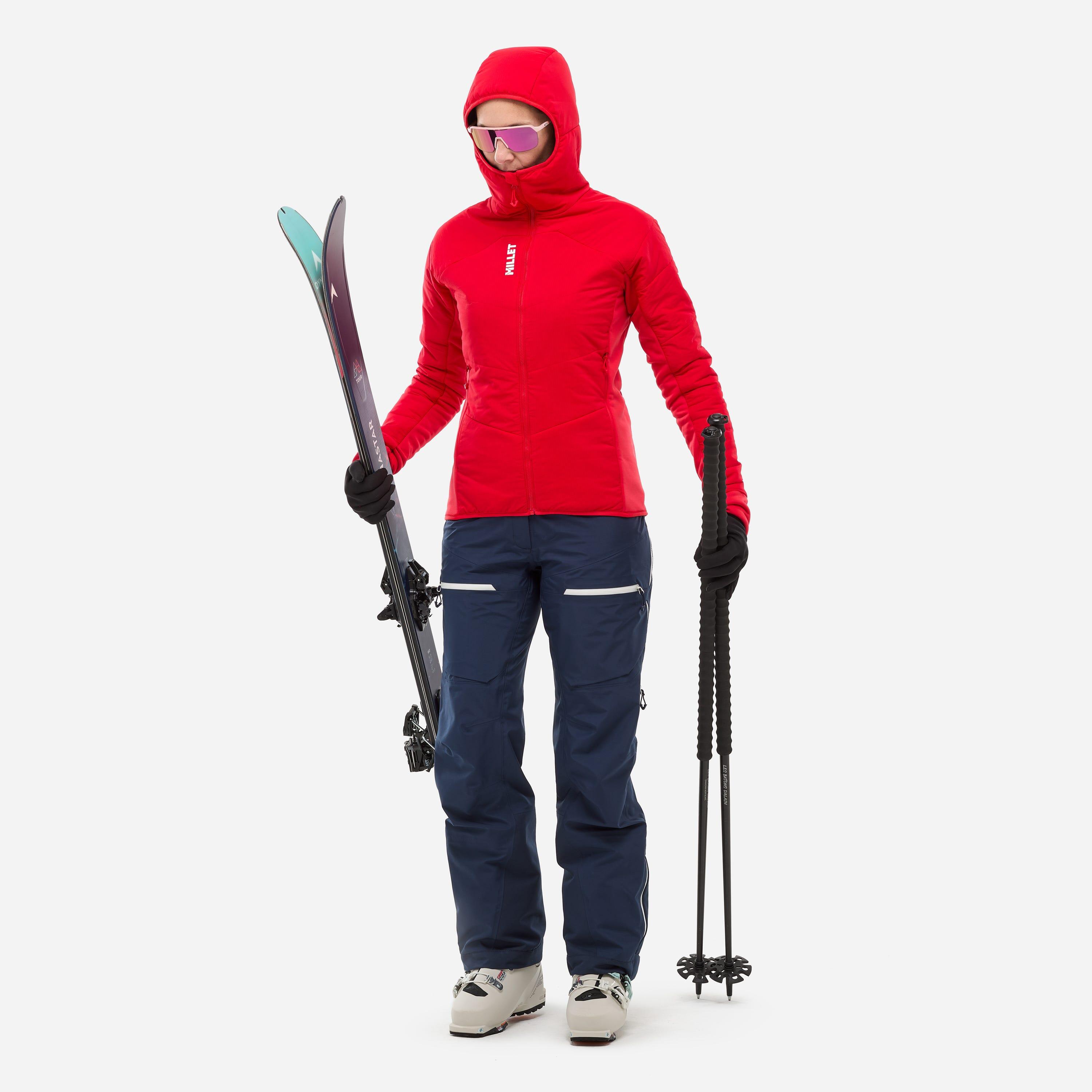 Fleecejas Noords skiën voor dames M WHITE PRIMALOFT 2/5