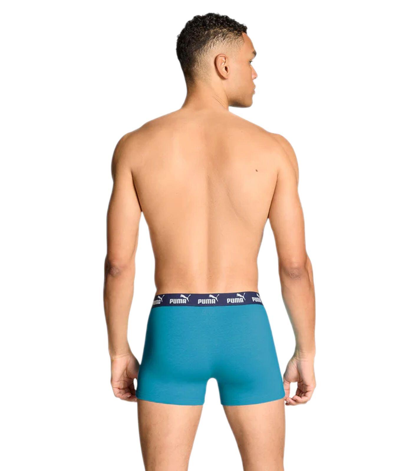 Boxers Puma para homem, conjunto de 2 3/4