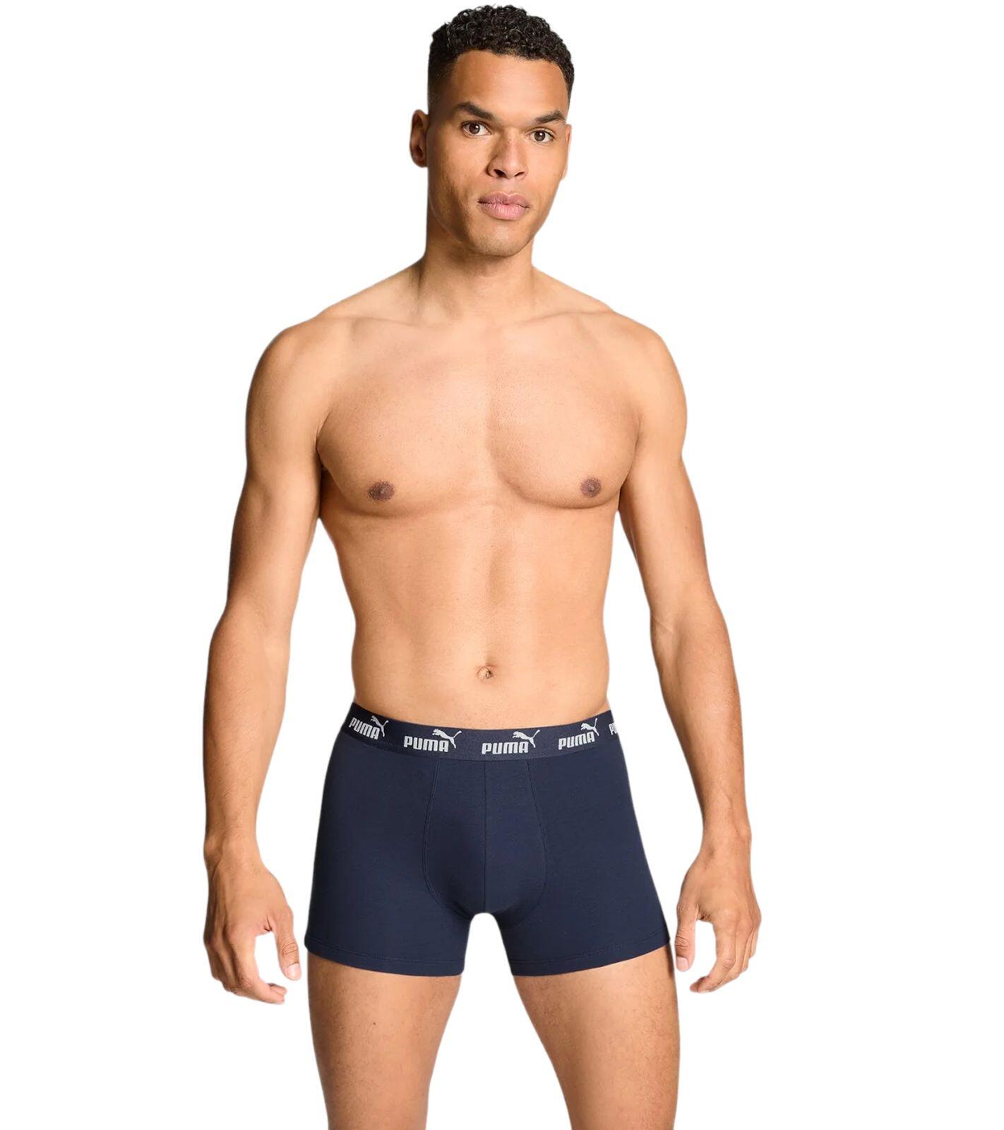 Boxers Puma para homem, conjunto de 2 2/4