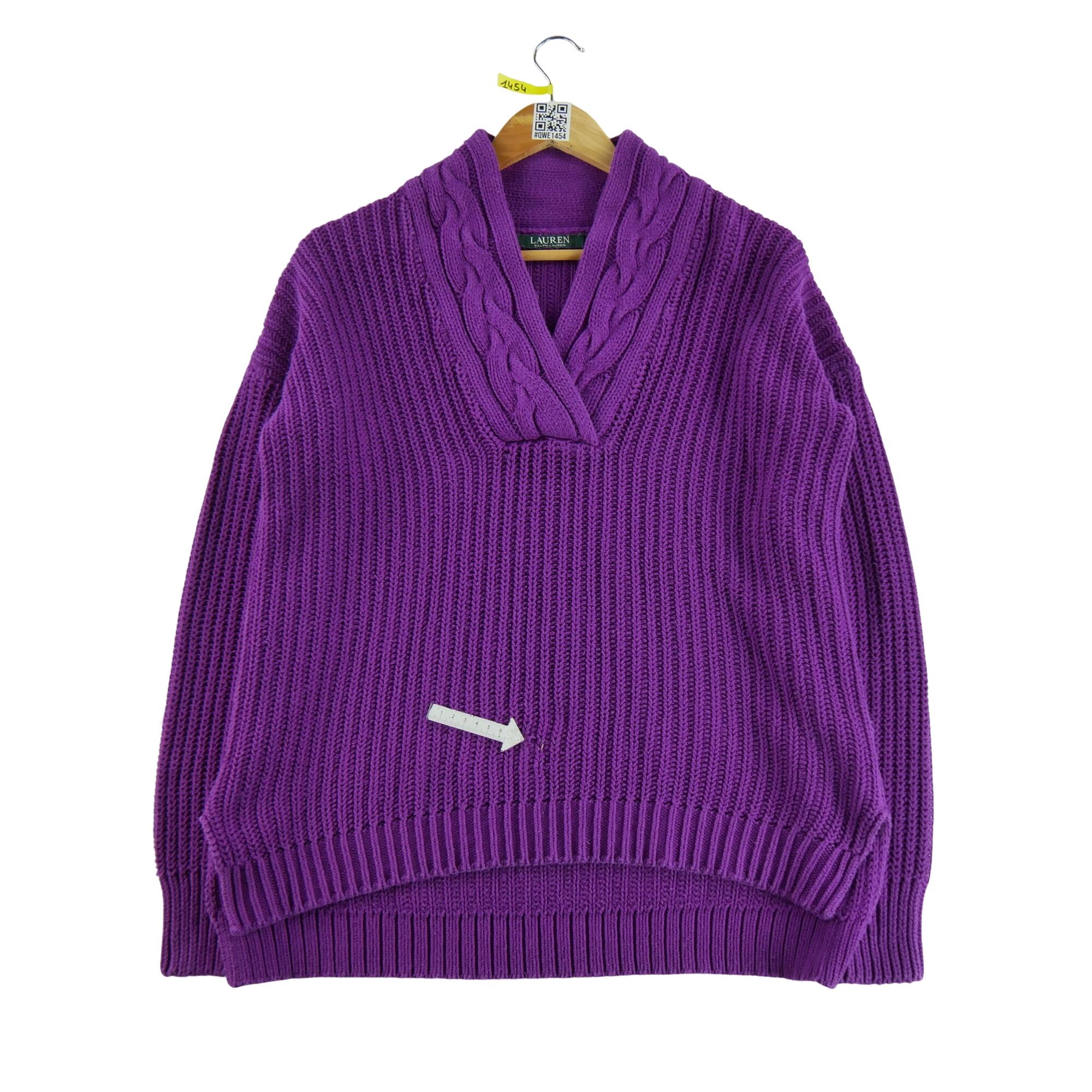 Reconditionné - Pull Femme Violet - Bon État 4/7