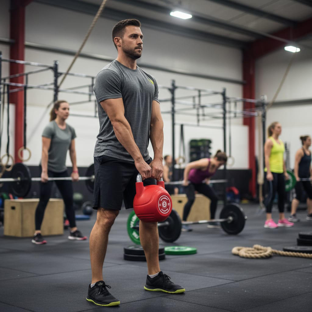 Behumax Pesa Rusa Kettlebell 12 kg PU 2/2