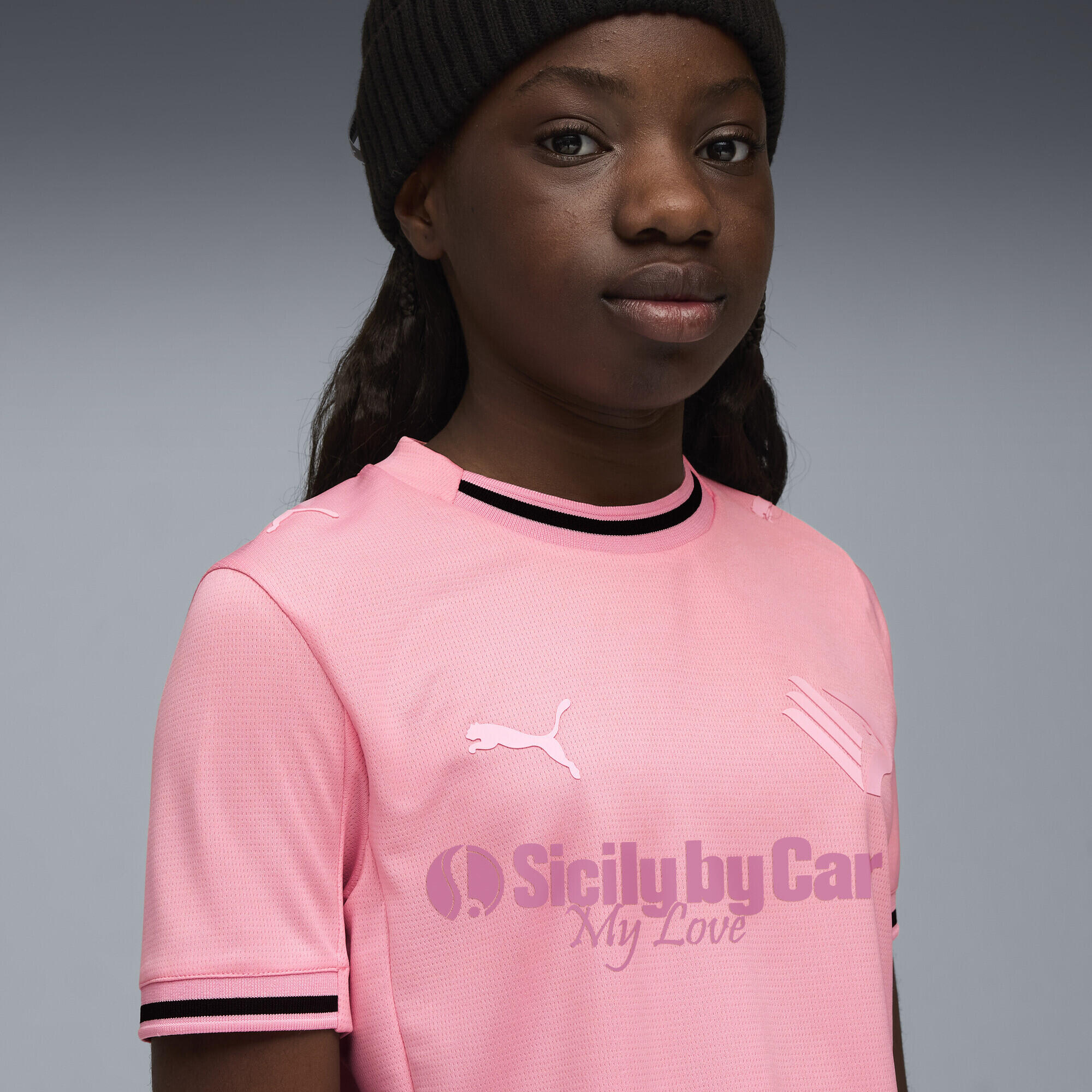 Maillot Replica Home 25/26  Palermo F.C. Enfant et Adolescent PUMA 3/6