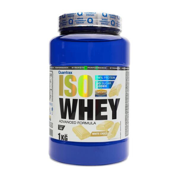 IsoWhey - 1Kg White Chocolate Quamtrax