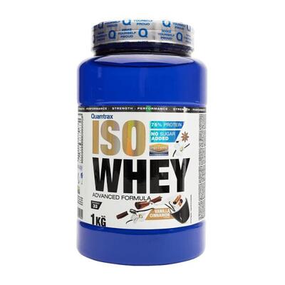 Isowhey - 1 kg witte chocolade quamtrax