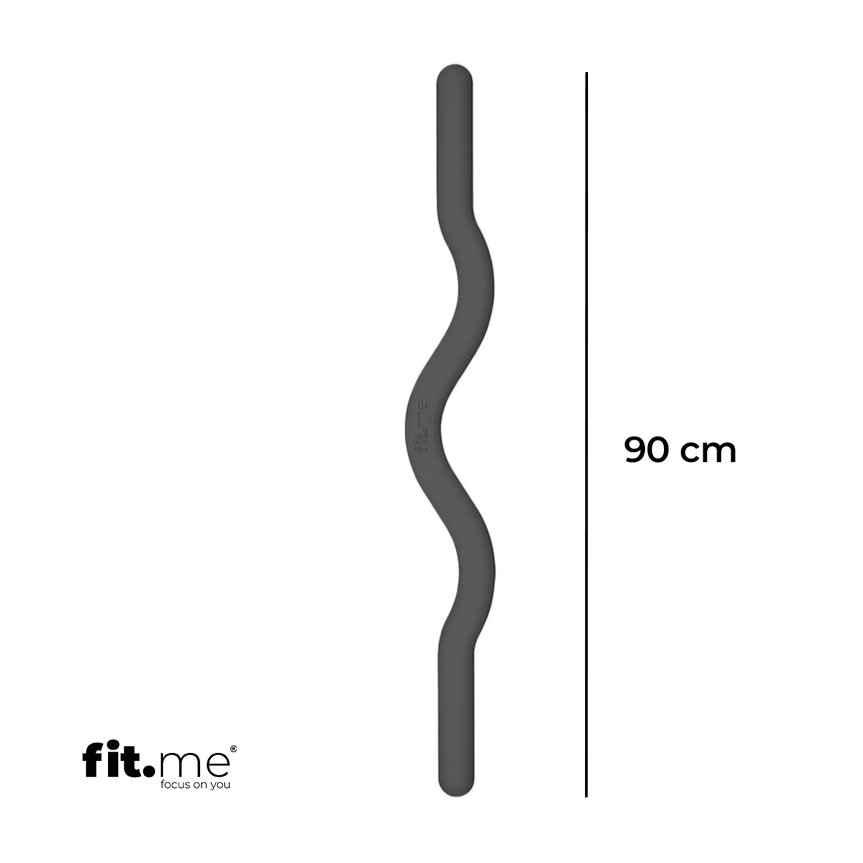 SZTANGA OBCIĄŻENIOWA ŁAMANA SILIKONOWA DO ĆWICZEŃ FITNESS PILATES 6.8 KG 5/7