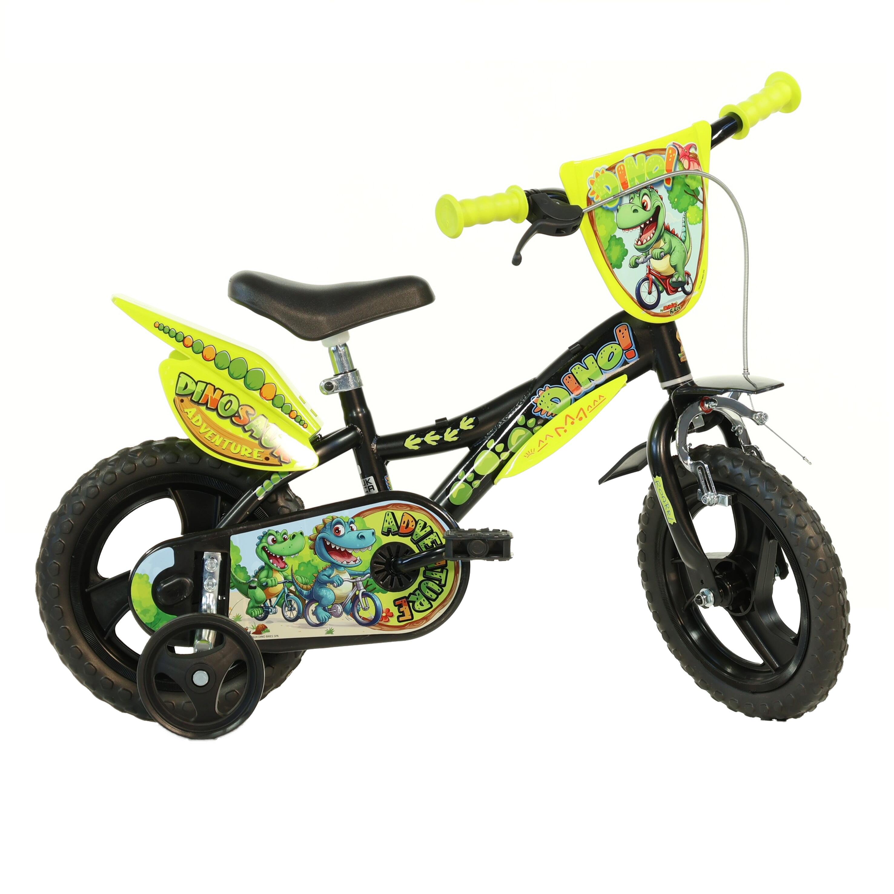 DINO BIKES Dětské kolo - Dinosaurus 12"