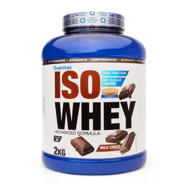 QUAMTRAX IsoWhey - Cioccolato al latte Quamtrax da 2 kg